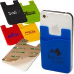 Cell Phone ID Holder - Silicone -3M Backing